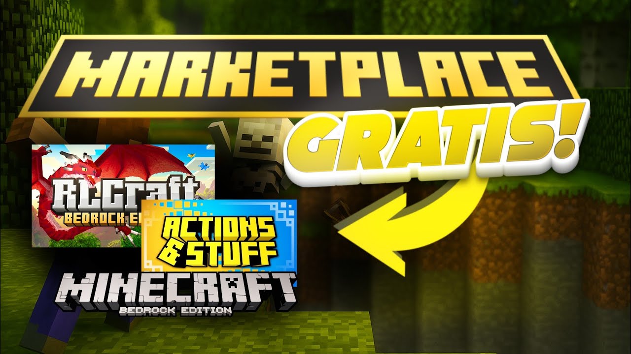 Desbloquea la marketplace! Minecraft bedrock