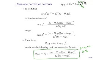 Quasi-Newton Methods