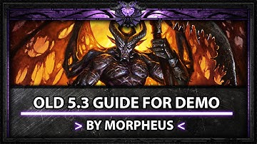 [Morpheus] Demo lock guide 5.3 (Talents, Burst, Rotation and Arena Tips)