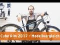 Cube Aim Mountainbike 2017 - Modellvergleich