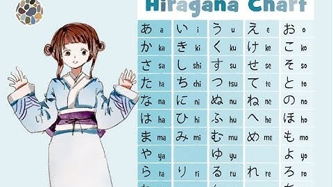 Học bảng chữ cái Hiragana chỉ trong 30 phút