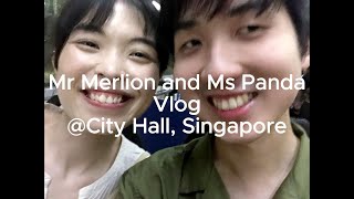 Couple Vlog City Walk & National Gallery, Singapore