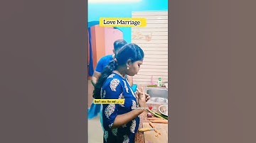 Arranged Marriage vs Love Marriage p-18 #shorts #comedy #funnyshorts #trending #viral #chandrupriya