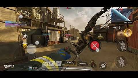 Gameplay COD MOBILE RUST Map HARDPOINT Mode 🥂