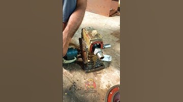 How to open bearings using a puller | Universal Horizontal Gearbox |#gearbox #tool #mechanic #shorts