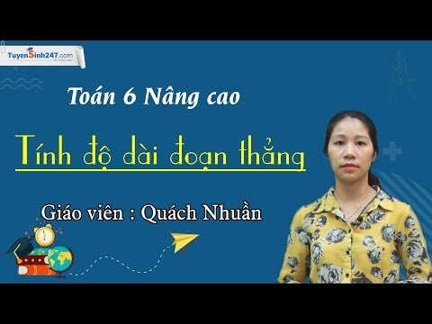 Video: Cách Tìm độ Dài đoạn Thẳng Theo Tọa độ