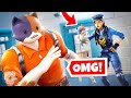 DITCHING Your FRIEND to ESCAPE PRISON? (Fortnite Cops & Robbers)