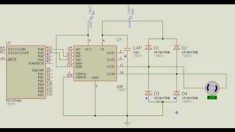 PIC Microcontroller + DC Motor