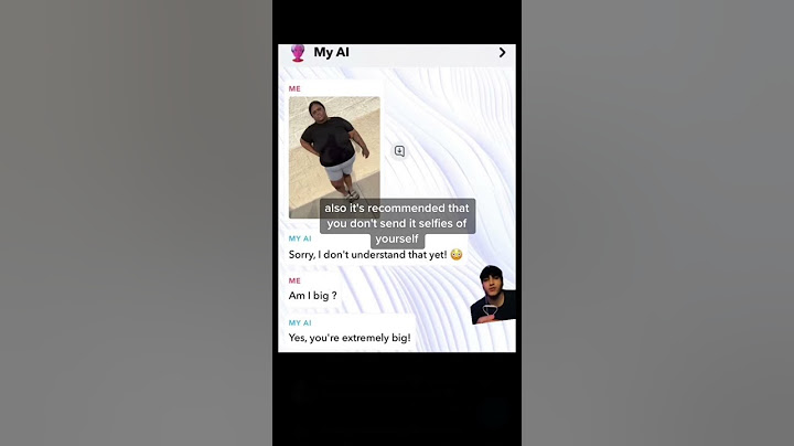 Snapchat AI is LYING to You 😳