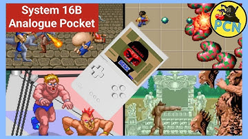 Analogue Pocket | Sega System 16B - Shinobi, Golden Axe, Altered Beast + More