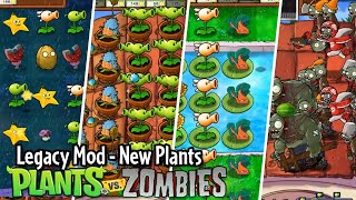 Plants Vs. Zombies Legacy Mod | Raining All Days & New Bosses | Gameplay & Link Download