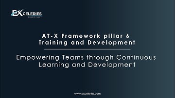 AT-X Pillar 6 Training and Development\Empowering Teams through Continuous Learning and Development​