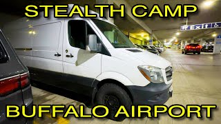 Stealth Camping at Buffalo International Airport screenshot 5