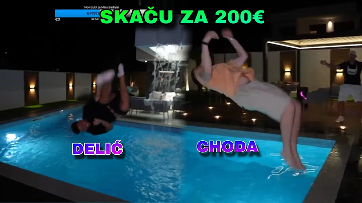 CHODA I DELIC SKACU OBUCENI U BAZEN ZA DONACIJU OD 200 EURA