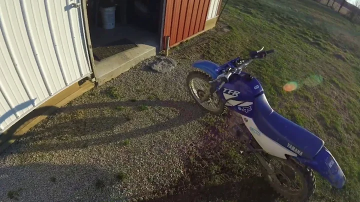 How to bump start a dirt bike - for beginners