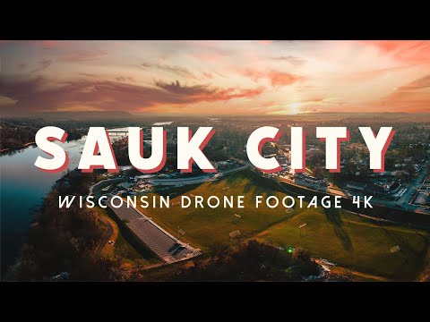 Sauk City, Wisconsin - Fall 2022 [Drone Footage 4K] Wisconsin By Air