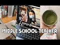 LIFE AS A MIDDLE SCHOOL TEACHER! how I'm feeling & new lesson plans