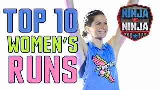 Best Runs: Top Ten Women's Races | American Ninja Warrior: Ninja Vs. Ninja