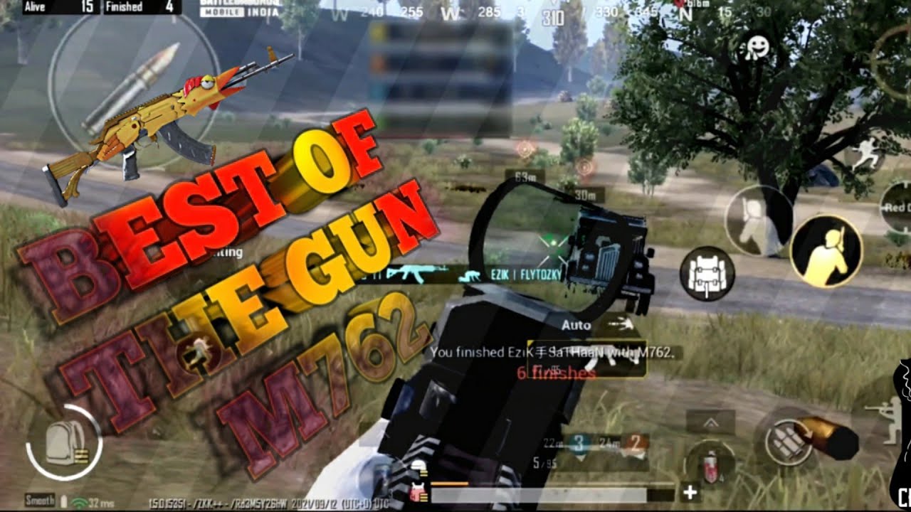BEST OF THE GUN Beryl M762 🔥 MONTAGE❤️ ONEPLUS 8T 