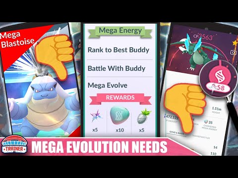 ARE MEGA’S FAILING?! HOW TO CHANGE THE MEGA EVOLUTIONS FOR THE BETTER | Pokémon GO