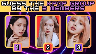 ❓ GUESS THE KPOP GROUP BY 3 MEMBERS #1 🧑‍🎤 | ADIVINA EL GRUPO KPOP POR LOS 3 MIEMBROS #1 🔥