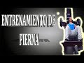 ENTRENAMIENTO DE PIERNA