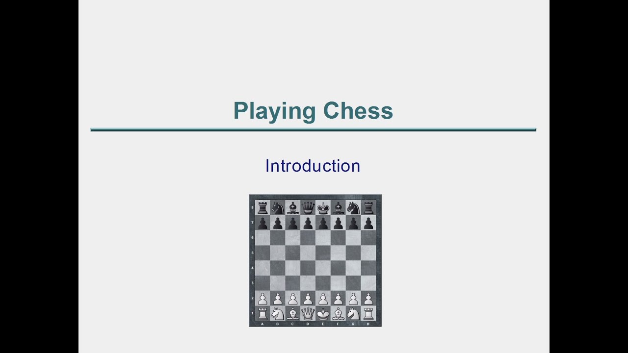 ▷ The Chess Piece and the chessboard. An Introduction