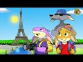 Serigala dan Tujuh Anak Kambing - Petualangan Kota Paris | KONDOSAN Bahasa Indonesia | Cerita