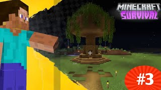Minecraft Survival EP 3: Building an Epic Treehouse Base! 🌳*