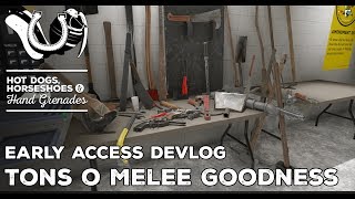 H3VR Devlog: TONS of new Melee Items, Riot Shield, Webley & Nagant Revolvers