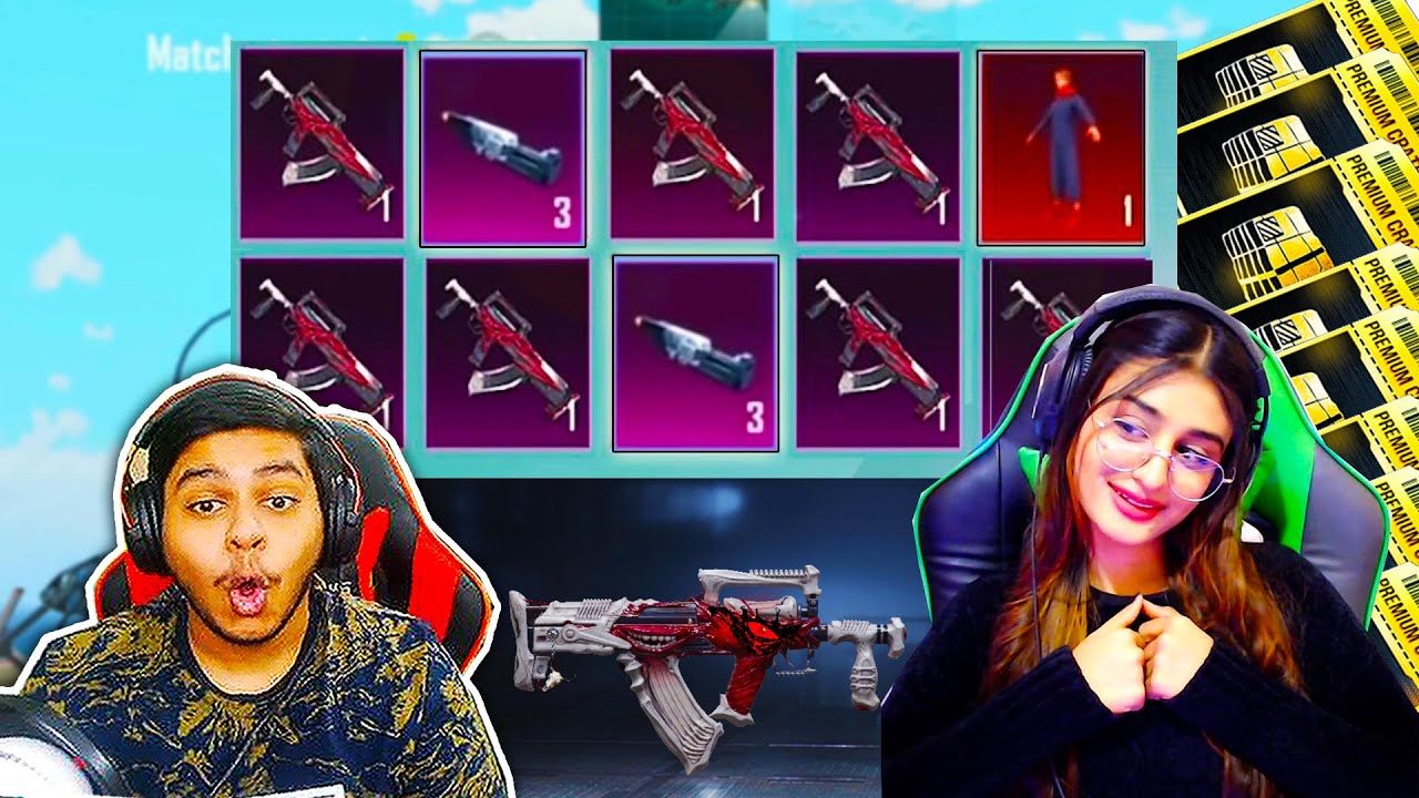 MOST LUCKY Mythic Groza CRATE Opening Ft. Payal Gaming | BEST Moments in PUBG Mobile