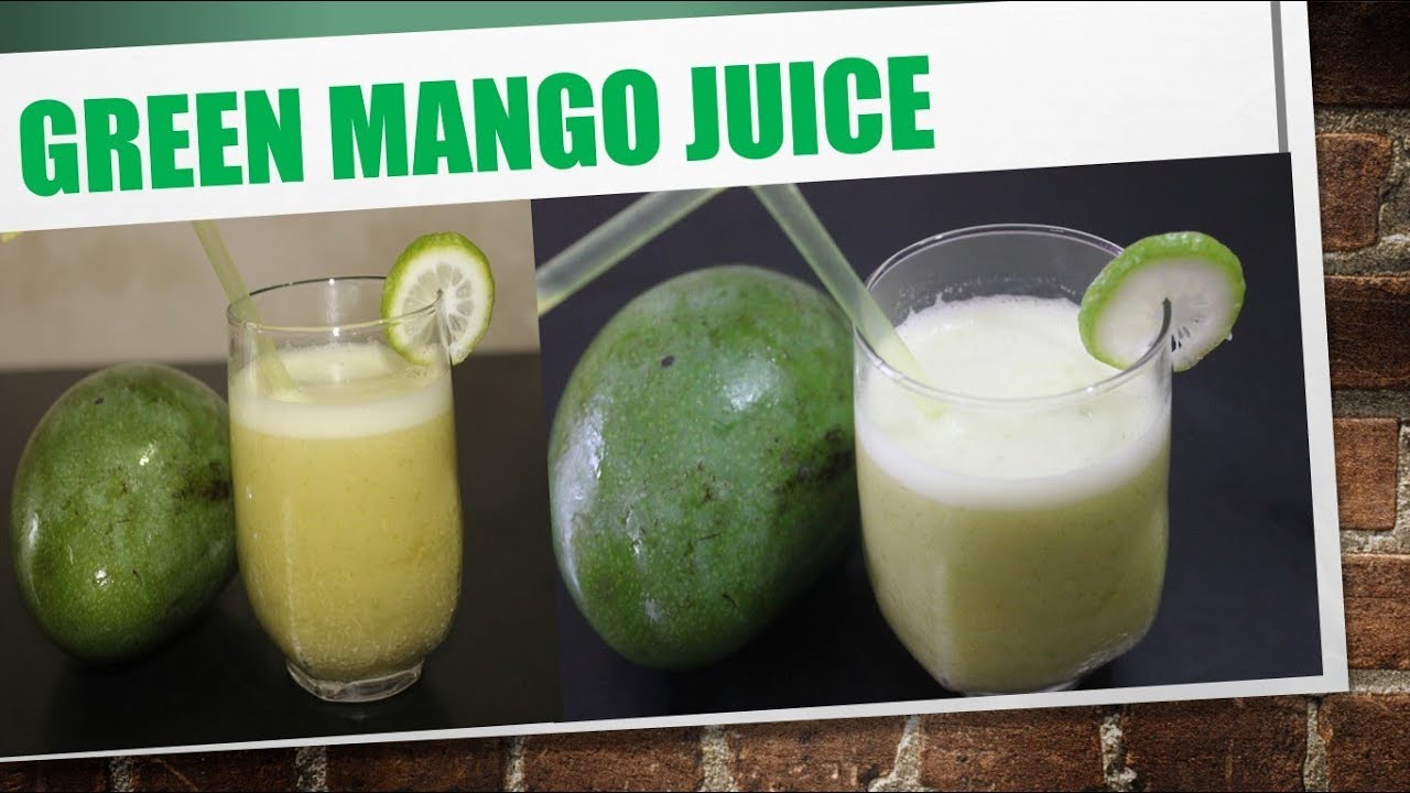 How To Make Green Mango Juice At Home! Summer Drink | Quick Recipe