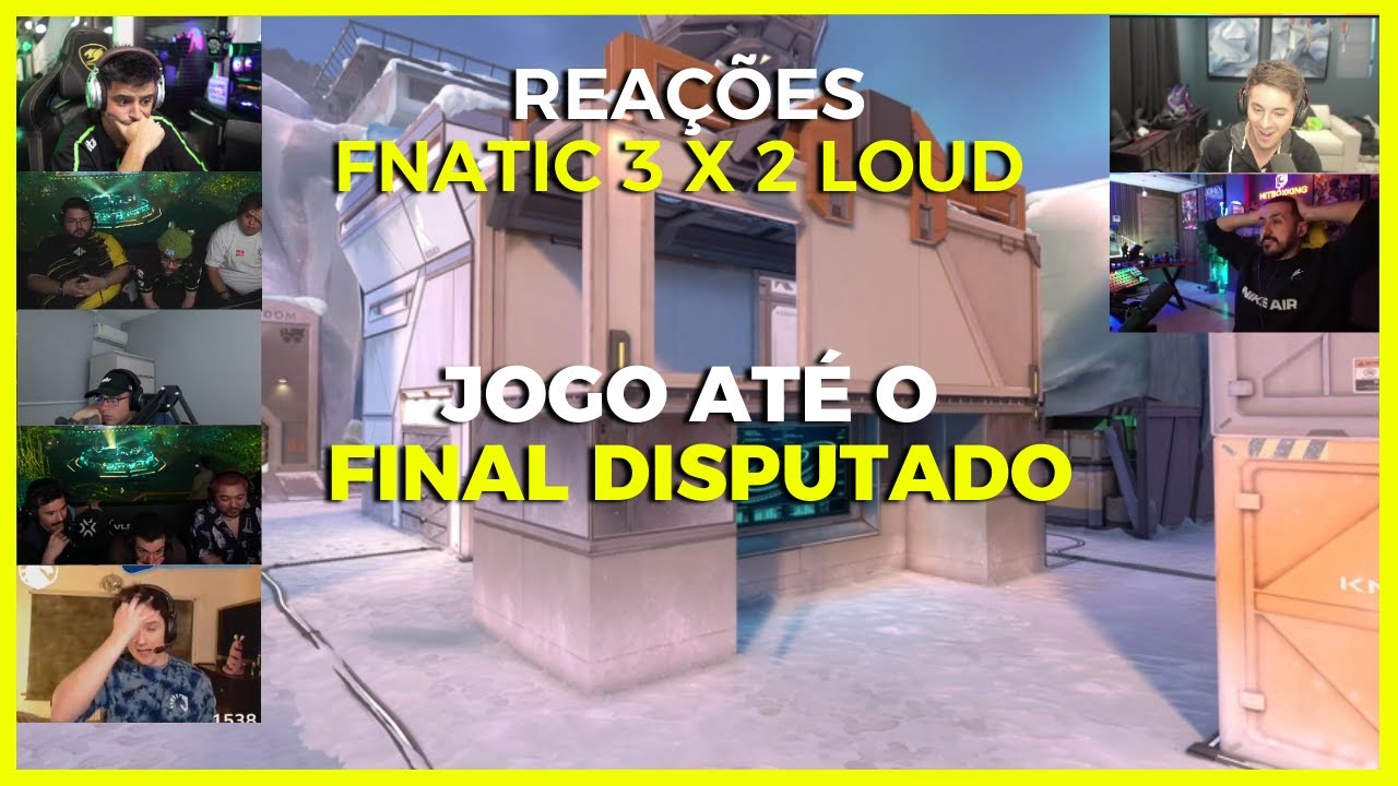 Streamer Locks In REAÇÕES DOS STREAMERS COM ULTIMO ROUND NA FINAL VCT LOCK//IN - YouTube