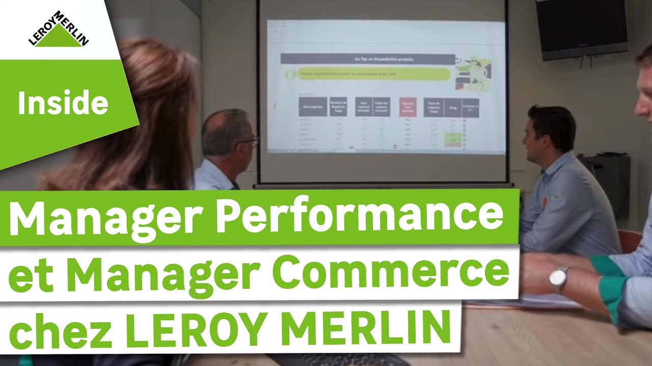 Les Metiers De Manager Performance Et Manager Commerce Florie Et Benjamin Leroy Merlin Youtube