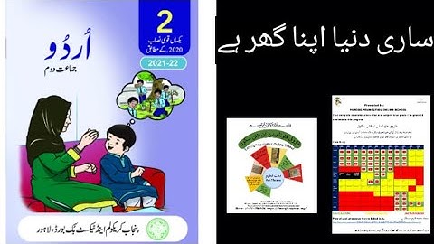 R#15|SARI DUNYA APNA GHAR HAI|CLASS 2 URDU|UNIT#1|FAROOQ FOUNDATION ONLINE SCHOOL