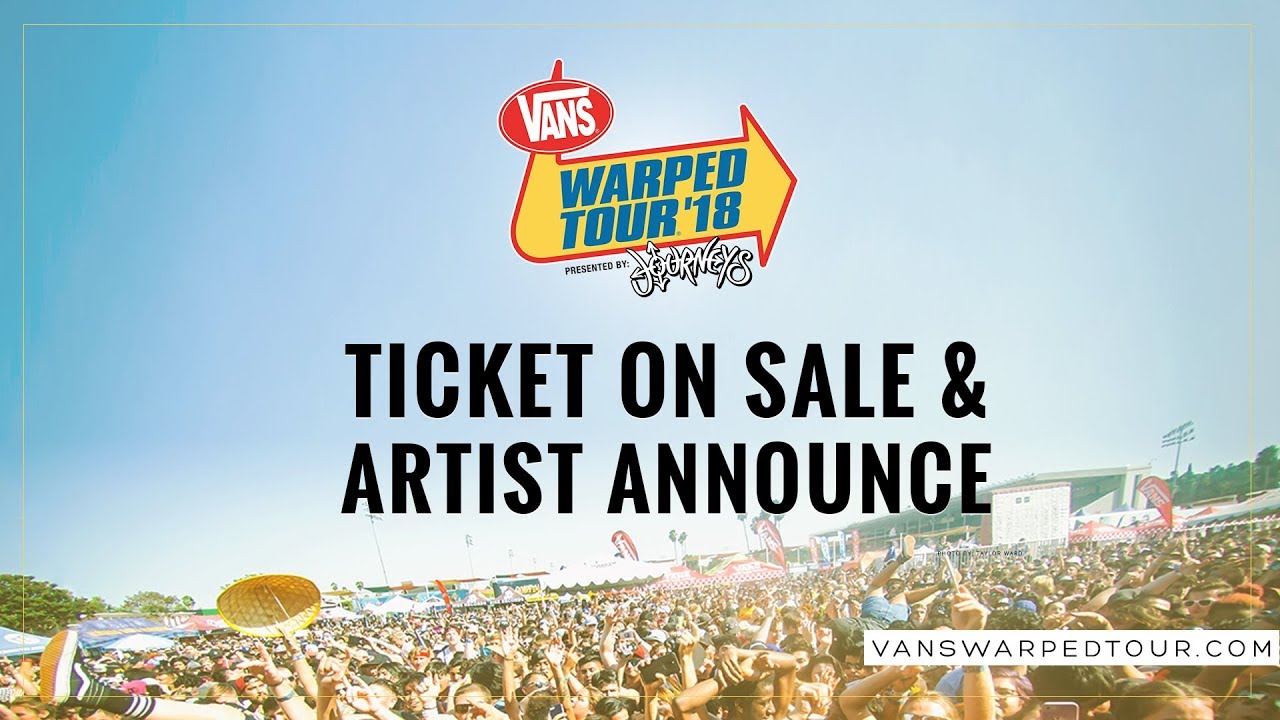 Vans Warped Tour announces full full