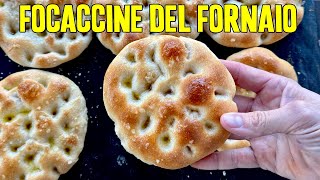 Focaccine Morbidissime Impastate A Mano E Deliziose Buone Come Quelle Del Esselunga