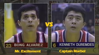 Kenneth Duremdes 28pts VS Paul Alvarez 12pts | Sunkist vs SMB | 03/1996