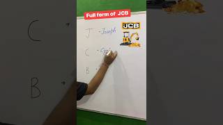 Full Form Of Jcb