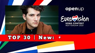 Eurovision Song Contest 2021 | TOP 30 New: 🇨🇭
