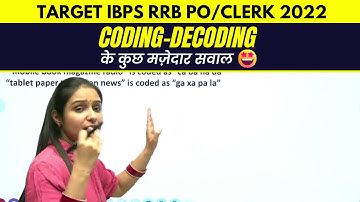 Coding-Decoding | Target IBPS RRB PO/Clerk 2022 | Parul Gera | Puzzle Pro