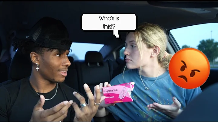 MY GIRLFRIEND FINDS A PREGNANCY TEST IN MY CAR......*prank