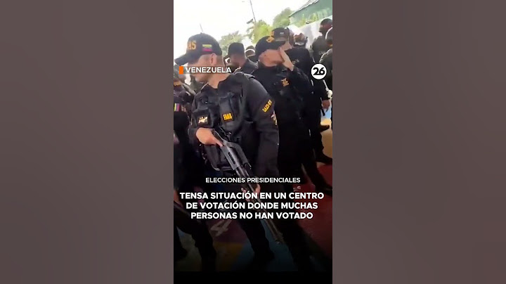 🇻🇪 ELECCIONES PRESIDENCIALES EN VENEZUELA