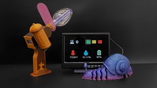 3D Hangouts – IoT Pico DVI, Memory Gun Prop and Flex Snail