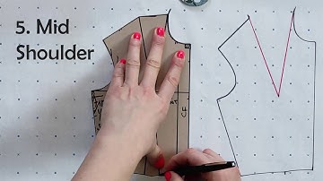 The Pivot Method: Move and Combine The Bodice Darts- Pattern Making