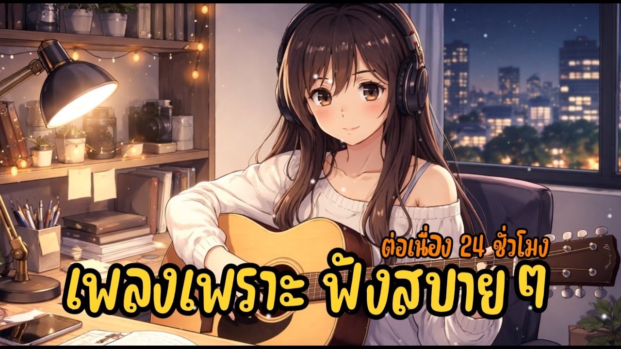 🔴 LIVE 24 ชม. | 🎧 เพลงเพราะ ฟังสบายๆ เปิดระหว่างทำงาน อ่านหนังสือ เติมบรรยากาศคาเฟ่ ☕💻