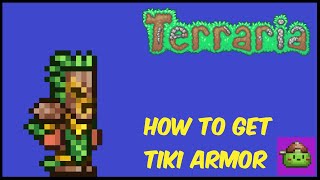 How To Get Tiki Armor In Under 2 Minutes | Terraria 1.4.4.9
