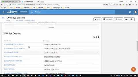 SAP Connector for Alteryx Connect