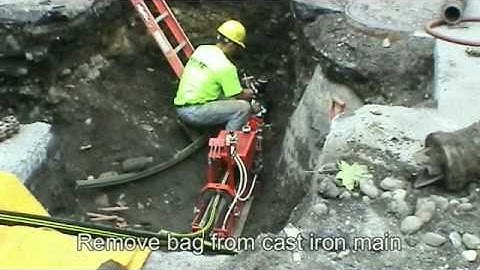 Live Mains Insertion: Part 2 of 3 - Pipe Pushing