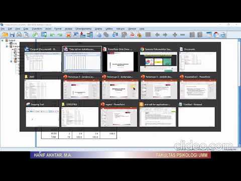 analisis statistik deskriptif dengan SPSS